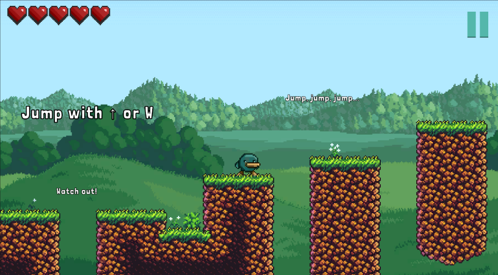 Cirony Screenshot - Jumping platforms